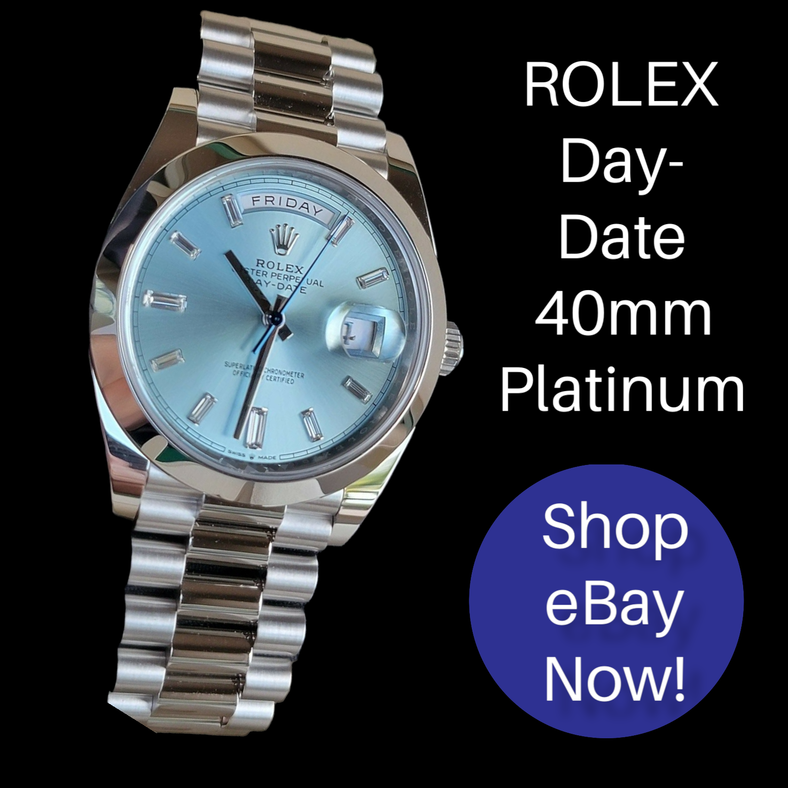 Rolex Day-Date 40mm Platinum