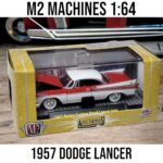 M2 Machines Auto-Thentics 1957 Dodge Custom Royal Lancer D500 Diecast 1:64