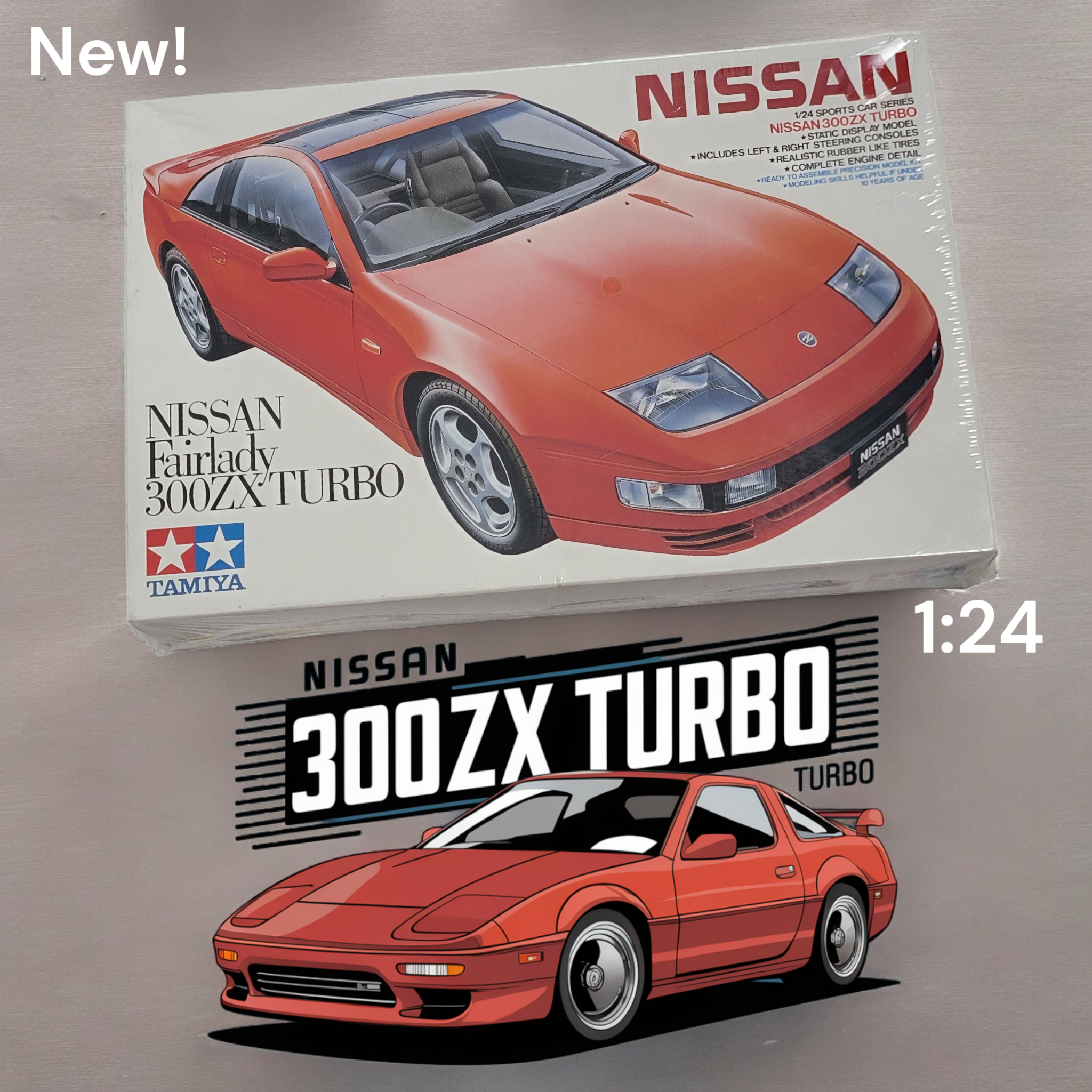 Nissan 300ZX Turbo Model Kit