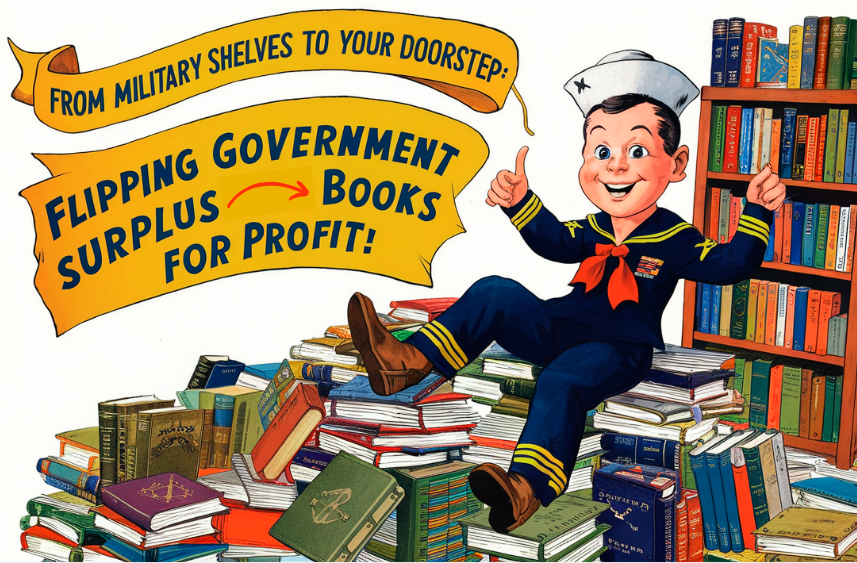 Flipping US Surplus Books For Profits