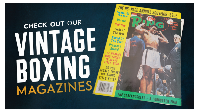 Vintage Boxing Magazines