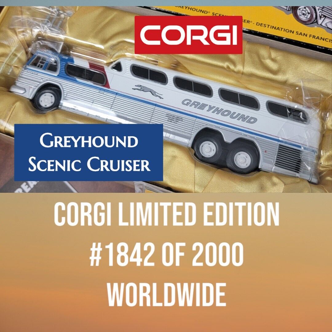 Corgi Greyhound Scenic Cruiser Diecast Model