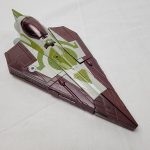 Star Wars Transformers Crossovers-Kit Fisto to Jedi Starfighter  Figure Ship