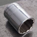 Snap-On Tools USA SWM211 21MM 1/2″ Drive 12-Point Shallow Chrome Socket